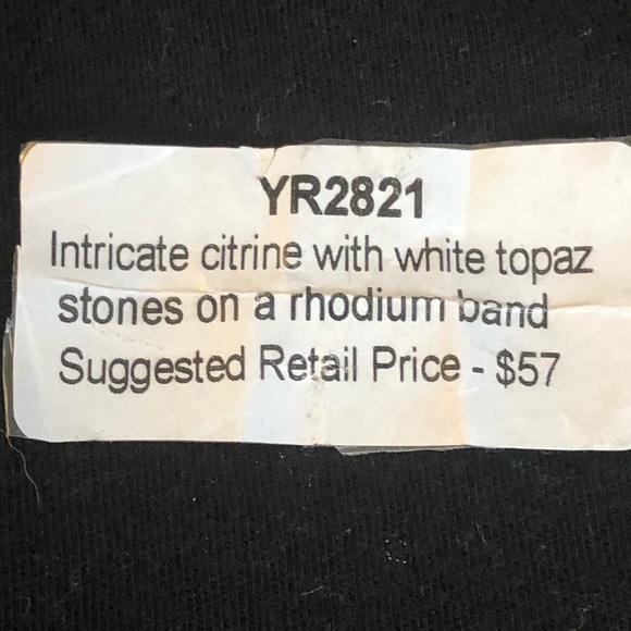 Citrine ring - Picture 3 of 3